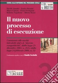 Il nuovo processo di esecuzione libro