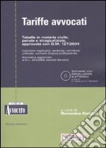 Tariffe avvocati. Con CD-ROM