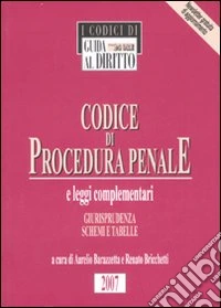 Codice di procedura penale e le leggi complementari libro