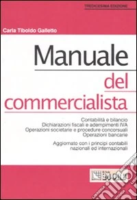 Manuale del commercialista libro