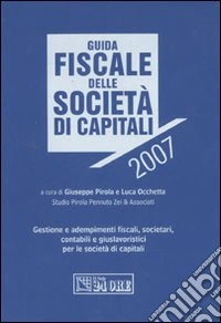 Guida fiscale delle società di capitali libro