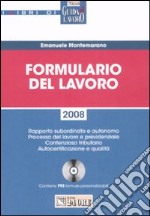 Formulario del lavoro. Con CD-ROM libro