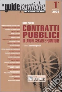 Guida Pratica contratti pubblici di lavori, servizi e forniture libro