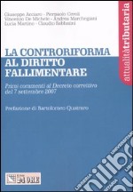 La controriforma al diritto fallimentare libro