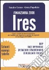 Finanziaria 2008. IRES libro