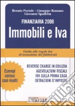 Finanziaria 2008. Immobili e IVA libro