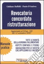 Revocatoria concordato ristrutturazione libro