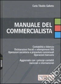 Manuale del commercialista libro