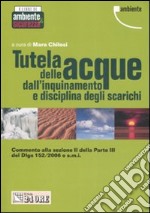 Tutela delle acque dall'inquinamento e disciplina degli scarichi