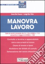 Manovra lavoro