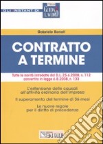 Contratto a termine libro