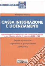 Cassa integrazione e licenziamenti libro