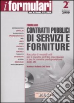 Formulario contratti pubblici di servizi e forniture. Con CD-ROM libro