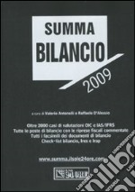 Summa bilancio 2009 libro