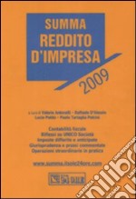 Summa reddito d'impresa 2009 libro