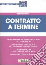 Contratto a termine libro