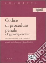 Codice di procedura penale e leggi complementari libro