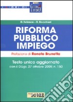 Riforma pubblico impiego libro