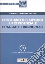 Processo del lavoro e previdenziale. Formulario e commentario libro