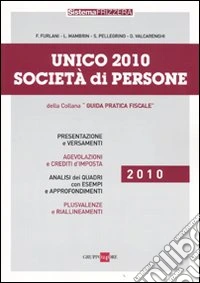 Unico 2010. Società di persone libro