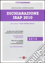 Dichiarazione Irap 2010 libro