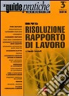 Risoluzione rapporto di lavoro libro