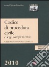 Codice di procedura civile e leggi complementari. Giurisprudenza, schemi e tabelle libro