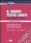 Il nuovo testo unico sul pubblico impiego libro