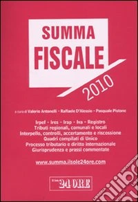 Summa fiscale 2010 libro