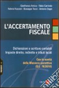 L'accertamento fiscale libro