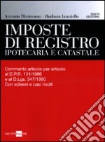 Imposte di registro ipotecaria e catastale libro