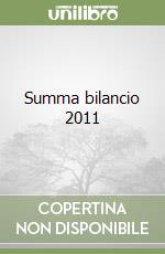 Summa bilancio 2011 libro