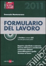 Formulario del lavoro. Con CD-ROM libro