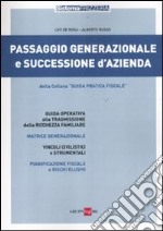 Passaggio generazionale e successione d'azienda