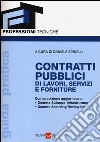 Contratti pubblici di lavori, servizi e forniture libro