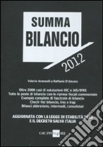 Summa bilancio 2012 libro