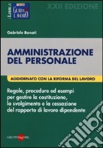 Amministrazione del personale libro