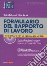 Formulario del rapporto di lavoro. Con DVD-ROM libro