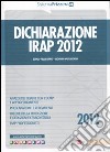 Dichiarazione Irap 2012 libro