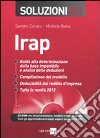 Irap. Soluzioni 2012. Con CD-ROM libro