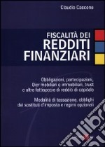 Fiscalità dei redditi finanziari libro