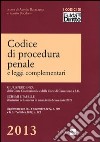 Codice di procedura penale e le leggi complementari libro