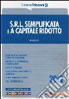 Srl semplificata e a capitale ridotto libro