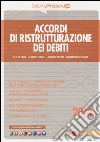 Accordi di ristrutturazione dei debiti libro