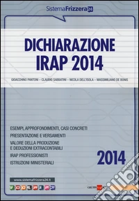 Dichiarazione Irap 2014 libro