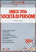 Unico 2016. Società di persone libro