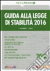 Guida alla legge di stabilità 2016 libro