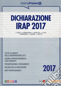 Dichiarazione Irap 2017 libro