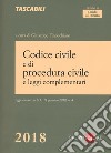 Codice civile e di procedura civile e leggi complementari libro