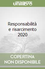 Responsabilità e risarcimento 2020